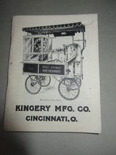 KINGERY Manufacturing of Popcorn and Peanut Machines Catalog or Pamphlet 1913 picture