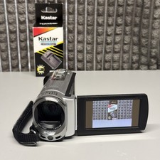 Sony Handycam DCR-SX44 Digital Video Camcorder Silver 60x Zoom Tested & Working picture