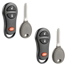 2 Replacement For 2002 2003 2004 2005 Dodge Ram 1500 2500 3500 4000 Key + Fob picture