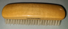 Vtg Mohawk satinwood & boar bristle rectangular hair or clothes brush # 13 picture