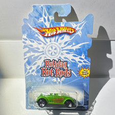 Hot Wheels Holiday Hot Rods Volkswagen Beetle Green Diecast 1:64 2008 Unopened picture