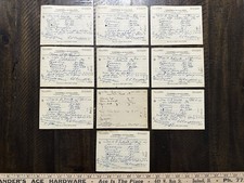 10 Antique 1920s Cocaine Prescriptions Medical Ephemera Dr Iowa Pharmacy picture