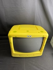 Vintage SpongeBob SquarePants CRT TV DVD Player SB351 No Remote Tested picture