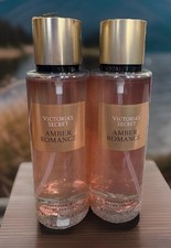 Victoria's Secret AMBER ROMANCE Fragrance Mist Body Spray 8.4oz/250ml Pack Of 2 picture