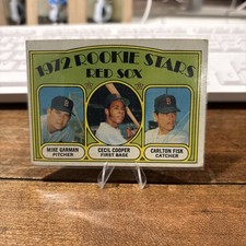 1972 Topps - 1972 Rookie Stars Carlton Fisk, Cecil Cooper, Mike Garman #79 (RC) picture