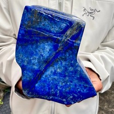 5.26LB Lapis Lazuli Freeform Polished Rough Tumble Healing Crystal Specimen Sto picture