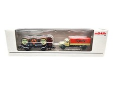 Marklin H0 - 48008 Museum Car set for 2008 - Wooden Barrel Car and Metal Truck picture