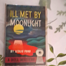 Dell Mystery Ill Met by Moonlight Leslie Ford Paperback Mystery Novel 1949 picture