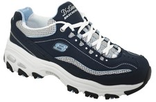 Skecher's Women's D'Lites Life Saver Sneaker Navy/White 11860 NWLB picture