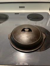 Vintage Griswold Cast Iron #5 Lid Number 1095 Self Basting picture
