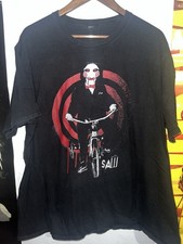 Vtg Saw Movie Shirt 2XL Horror Promo Cult Jigsaw RARE 2000’s Halloween Night Y2K picture