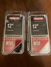 TWO Oregon N51 Saw Chain - 12
