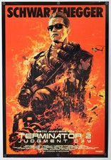 Terminator 2 Judgement Day original DS movie poster 27x40 INTL READ 2026 Rerel B picture