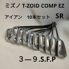 Mizuno T-ZOID COMP EZ Iron Set 10pcs 3-9-PW-F-SW ACTIVE KICK Flex SR picture