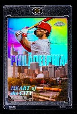 Bryce Harper DOWNTOWN REFRACTOR CARD Philadelphia Phillies picture