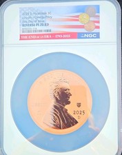 2025 D Ascension  1C NGC PF70 RD Reverse Proof Omega Privy FDOI picture