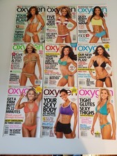 OXYGEN LOT 9 ~ OCT, NOV, DEC 2008, JAN, JUNE, JULY, AUG, NOV, DEC 2009 picture