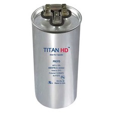 Titan Hd Motor Dual Run Cap,35/5 MFD,440V,Round PRCFD355A Titan Hd PRCFD355A picture