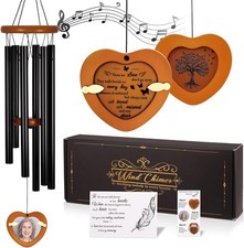 Personalized Memorial Wind Chimes - Sympathy Gifts for Loved Ones picture
