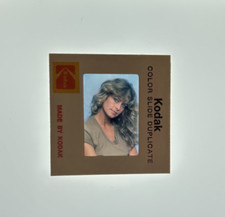 FARRAH FAWCETT ORIGINAL 35 MM SLIDE STAMP DATED 12/1980 OUTTAKE KODAK picture