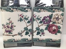 Vinyl Border Color Tree Designs Floral Pattern 2 Packs 5 Yds Each NIP picture