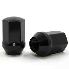 24 Pieces Original Style Black Lug Nuts 14x1.5 fits GM Vehicles picture