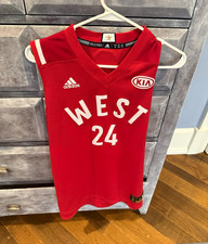 adidas Kobe Bryant #24 NBA All-Star Game West Jersey XL Red/White picture