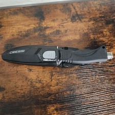 Cressi Sub Skorpion Dive Knife Stainless Steel w/Sheath SCUBA Diving Leg or BCD picture