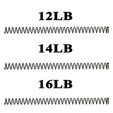 1911 lot 3X recoil spring kit, government size, 12LB, 14LB, 16LB recoil springs picture