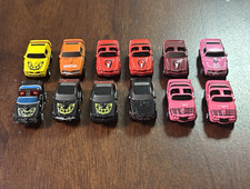 Micro Machines Pontiac Trans AM and Camaro Lot low profile hard to find Trans AM picture