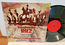 TCHAIKOVSKY 1812 Capriccio Italien KUNZEL TELARC DIGITAL LP & Rare Inserts picture