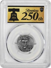2026-D Jefferson Nickel 1776-2026 MS65FS First Strike PCGS (Anniversary Label) picture