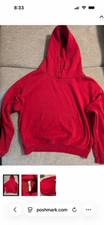 Red fabletics hoodie size large, brand new picture