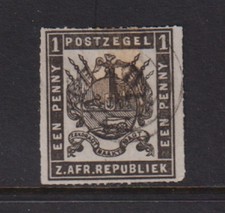 Transvaal - #23 used, cat. $ 750.00 picture