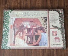 Vintage 1999 Reprint Mint Hartfield Cottage Wooden Dollhouse Kit NEW Sealed USA picture