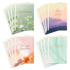 XXINMOH 24 Packs Sympathy Cards with Envelopes (4.6 x 4.6 x 6.8 inches, white  picture
