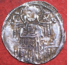 SERBIA Stefan Uros V as tsar 1355-1371 Half Dinar silver picture