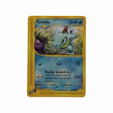 Pokemon TCG - Totodile - 134/165 EReader - Expedition ~LP picture