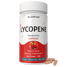 Bloofah Lycopene Tomato Fruit Powder Capsules 500mg | 120 Count | Clean Label picture