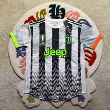 Adidas Palace Juventus FC Soccer Jersey White Black Neon Size XL picture