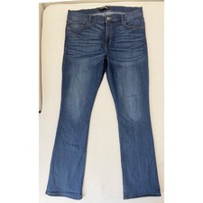 Express Barely Boot Jeans Womens 12R Mid Rise Stretch Medium Wash Excellent picture