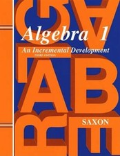 Saxon Algebra 1: Solutions Manual Third Edition 1998 - Paperback - GOOD picture