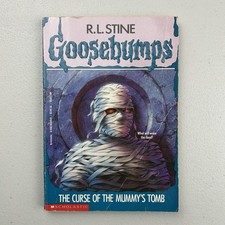 Goosebumps #5 The Curse of the Mummy's Tomb Unnumbered TRUE 1st Print RL Stine picture