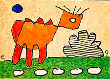 e9Art ACEO: she stood there with the tragic sincerity of someone who still ... picture