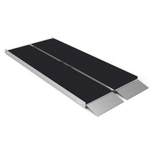 EZ-Access 6ft Suitcase Singlefold AS Portable Ramp, Black, w/ Top Lip Extension picture