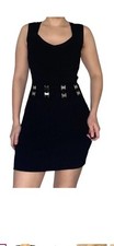 Cache Beautiful Black Sweetheart dress size M picture