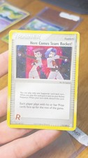 Here Comes Team Rocket 111/109 Returns Holo Secret Rare Pokemon TCG Nintendo MP picture