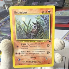 Pokemon TCG Houndour 24/75 Neo Discovery Regular Rare English 50 HP picture