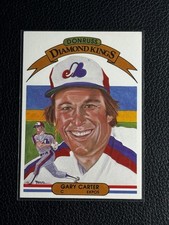 ‼️VINTAGE ARTWORK‼️1982 Donruss DK Cary Carter #2 Montreal Expos MLB HOF picture