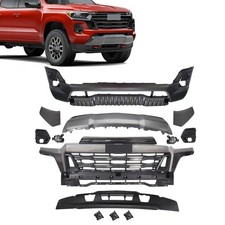 For 2023 24 25 Chevy Chevrolet Colorado Front Bumper Assembly Grille Fog Lights picture